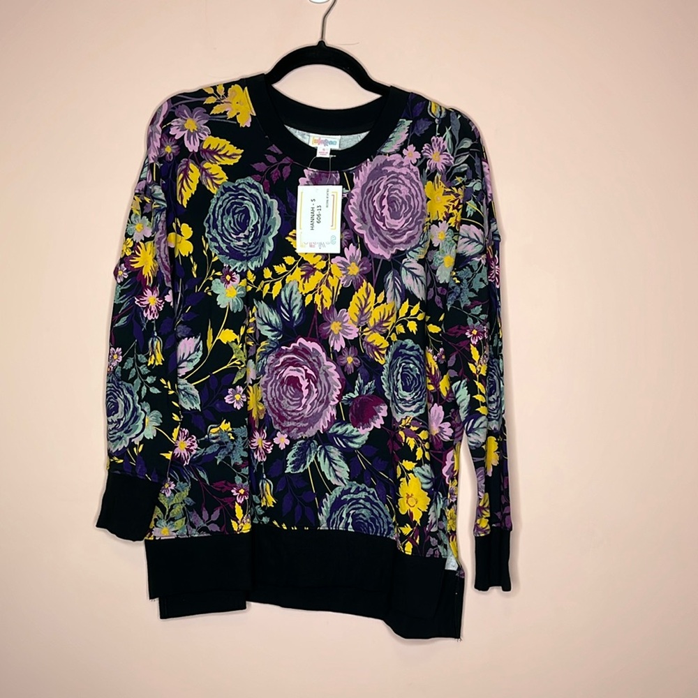 NWT LulaRoe Hannah Crewneck Sweatshirt